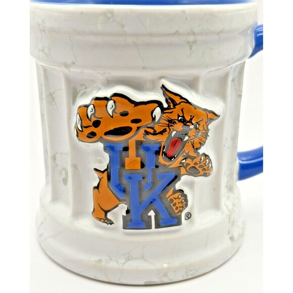 UK University of Kentucky Coffee Mug Cup Marble Column Design NCAA Wildcats Used - Picture 5 of 9